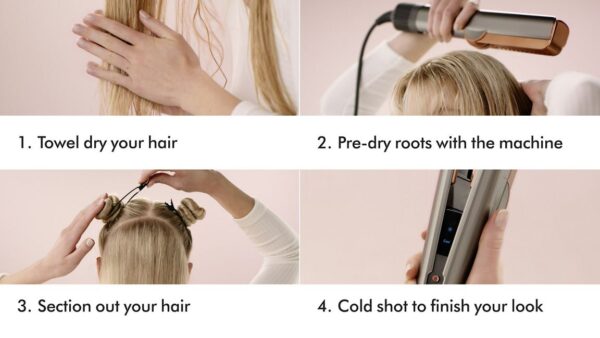 Dyson Airstrait™ straightener (Jasper Plum)